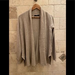 CYRUS Tan Cardigan Womens Sweater Sz M. NWT